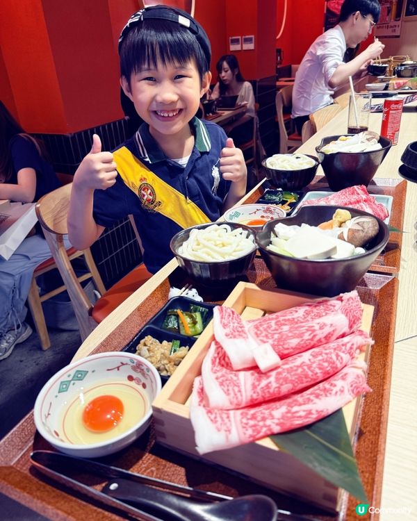 銅鑼灣黑毛和牛壽喜燒