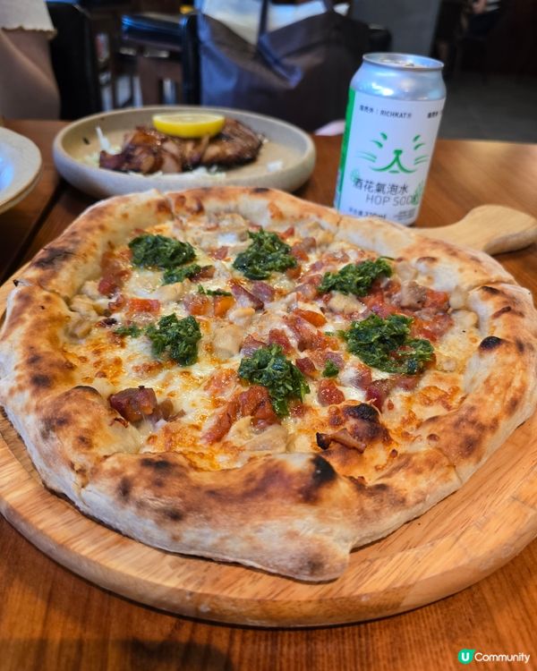 入西沙，食Pizza