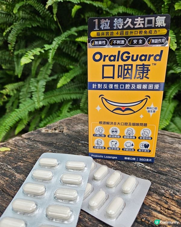 每日一粒可以幫助緩解口腔問題！