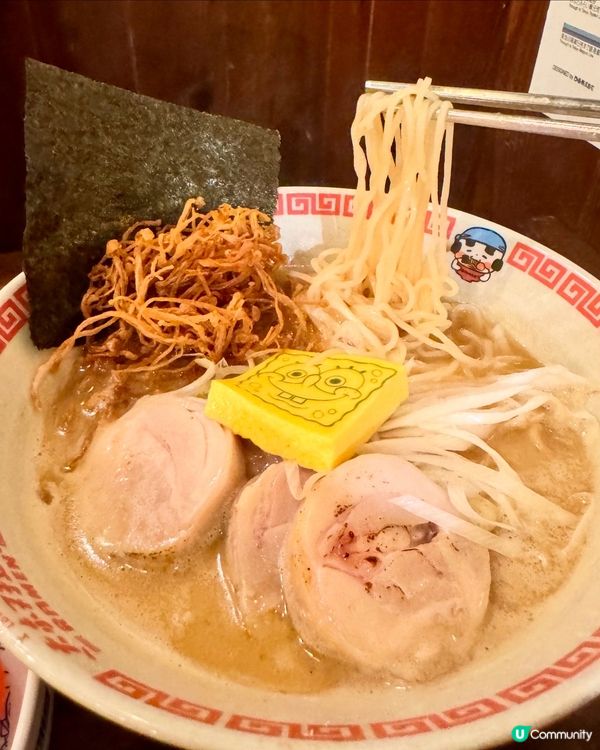 【🤩致海綿寶寶粉絲✨大叔拉麵期間限定】