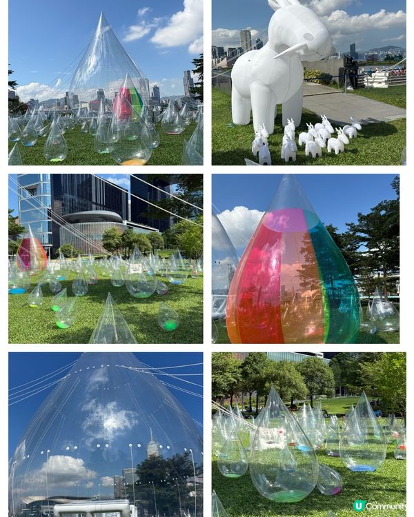 中環水滴展💧打卡必去！