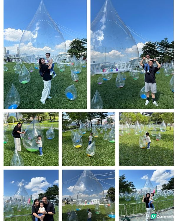 中環水滴展💧打卡必去！