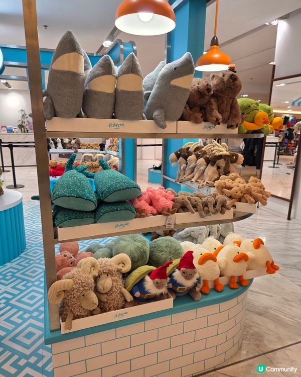 英國Jellycat☀️春夏款登陸銅鑼灣時代廣場！