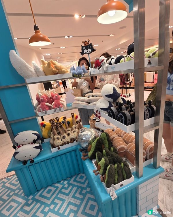 英國Jellycat☀️春夏款登陸銅鑼灣時代廣場！