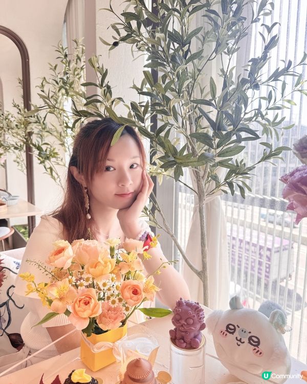 銅鑼灣美食｜花藝祈願系下午茶