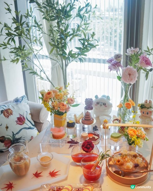 銅鑼灣美食｜花藝祈願系下午茶