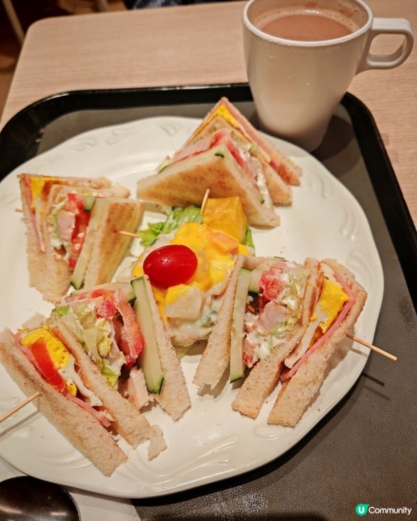 MX Food 2 公司三文治加沙律抵食