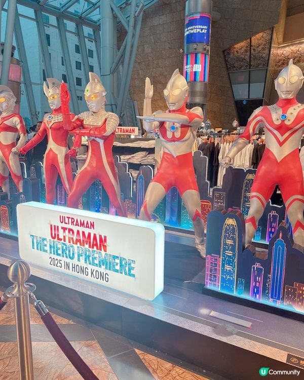 朗豪坊4樓超人降臨！🤩 超人公仔打卡📸