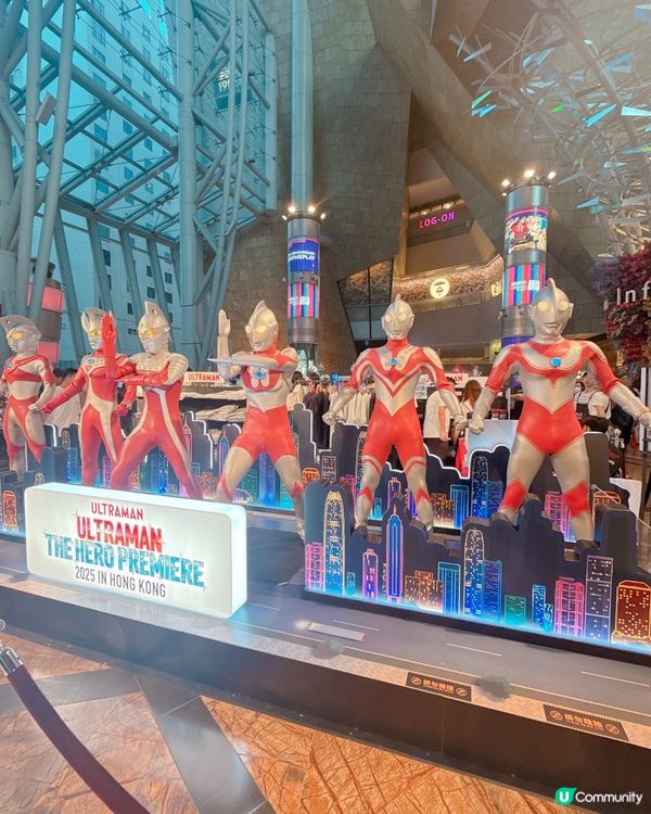 朗豪坊4樓超人降臨！🤩 超人公仔打卡📸