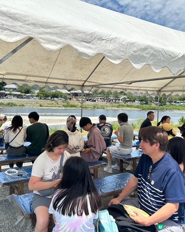 日本嵐山若鮎祭·要預約先食到既新鮮炭燒鮎魚🐟