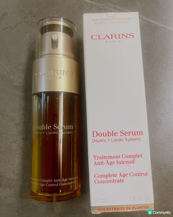 Clarins人氣產品 Double serum