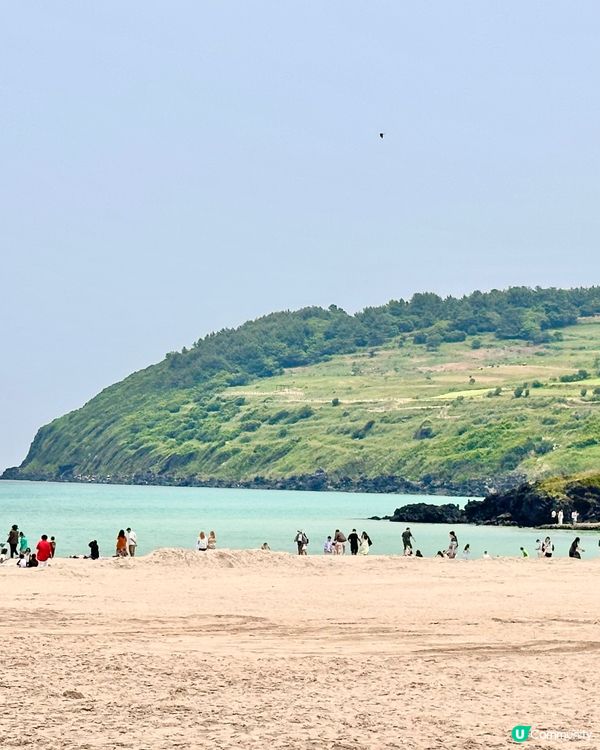 🇰🇷濟州島必遊景點推薦「咸德海水浴場」海女包飯+無敵海景打卡💯