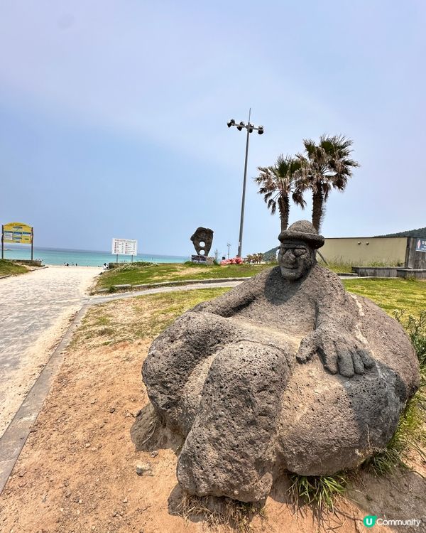 🇰🇷濟州島必遊景點推薦「咸德海水浴場」海女包飯+無敵海景打卡💯