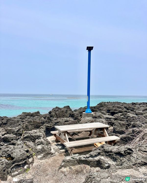 🇰🇷濟州島必遊景點推薦「咸德海水浴場」海女包飯+無敵海景打卡💯