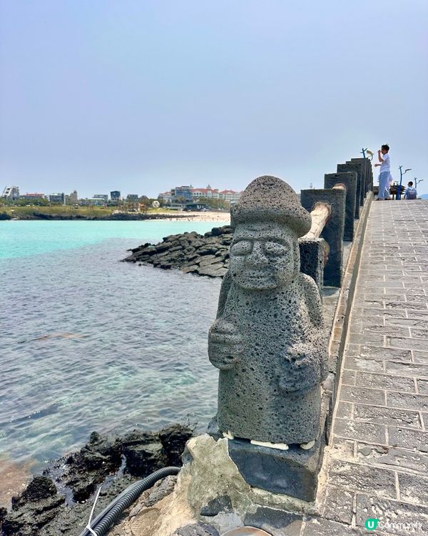 🇰🇷濟州島必遊景點推薦「咸德海水浴場」海女包飯+無敵海景打卡💯