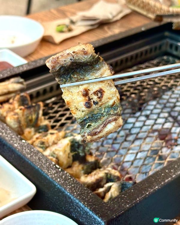 🔥活鰻魚燒烤🔥  三個人食都夠飽！