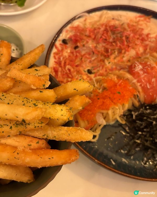 粉紅海鮮意粉！色香味爆燈🤤！🍝🍤