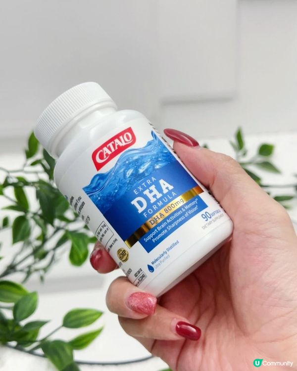 純淨・優質・高效 ♥ 呵護全家腦力視力！►CATALO特強DHA活腦補眼配方