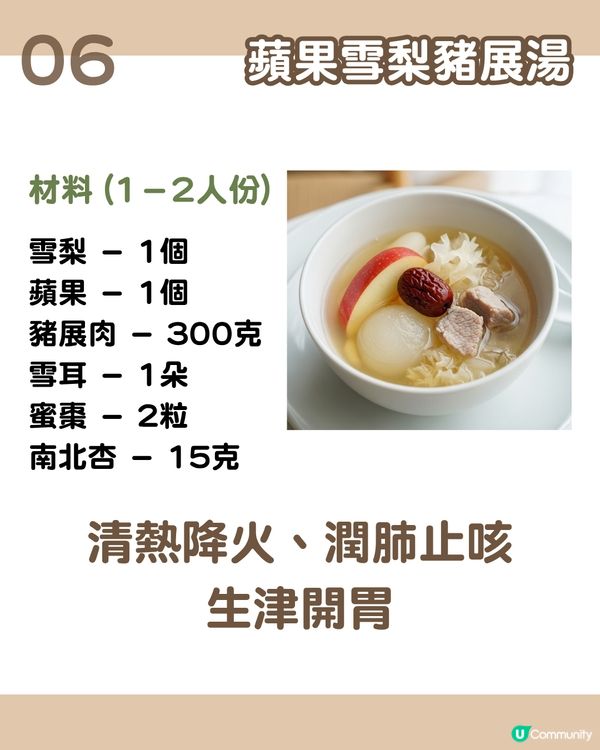化痰止咳+滋補養顏必備！6款雪梨茶湯食譜大公開