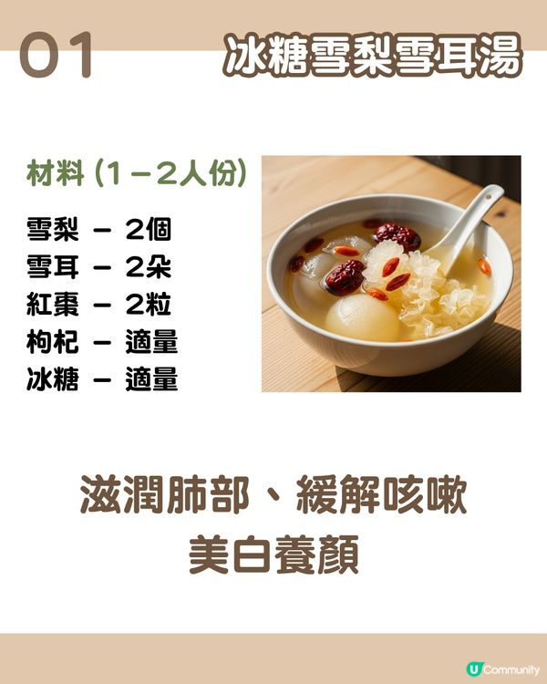 化痰止咳+滋補養顏必備！6款雪梨茶湯食譜大公開