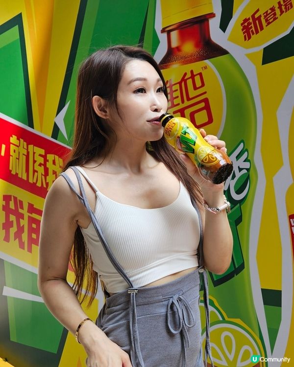 維他檸檬茶巨型裝置登場！🍋🤩