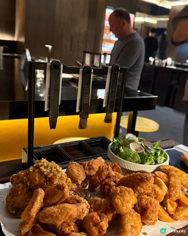 橋村筆房打卡熱點🔥高級版的橋村炸雞，首爾梨泰院必去！