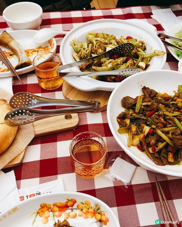 深圳西貝草原牛骨轟趴!筋膜牛肉+爆漿乳酪包😋🤩🧀