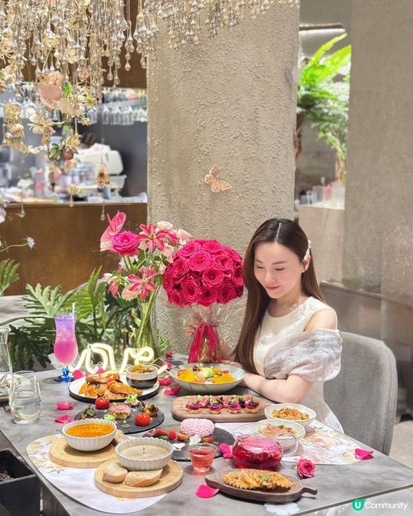 💝 慶祝必去•福田浪漫花藝餐廳 🌸