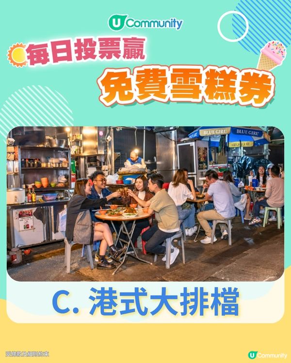 【18/6 投票請您食雪糕🍦】外國朋友來香港，您會帶佢地去品嚐邊種「必食」美食？