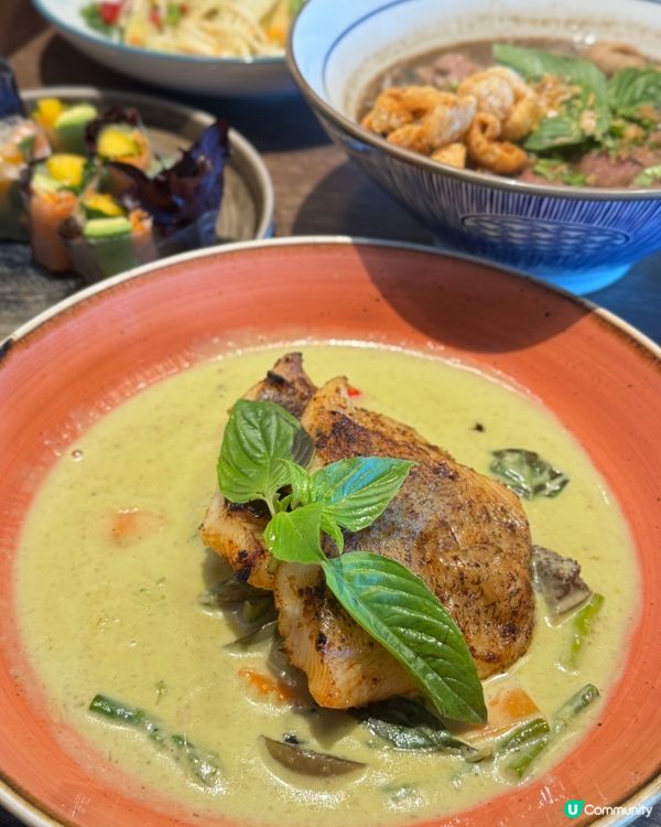 紅磡黃埔海景餐廳 🌅  
泰意 fusion 🍽️  食住靚