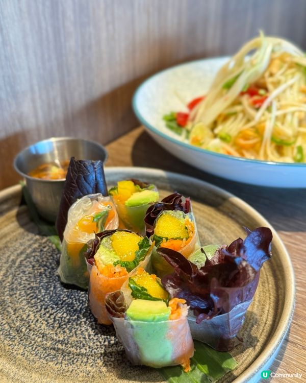 紅磡黃埔海景餐廳 🌅  
泰意 fusion 🍽️  食住靚