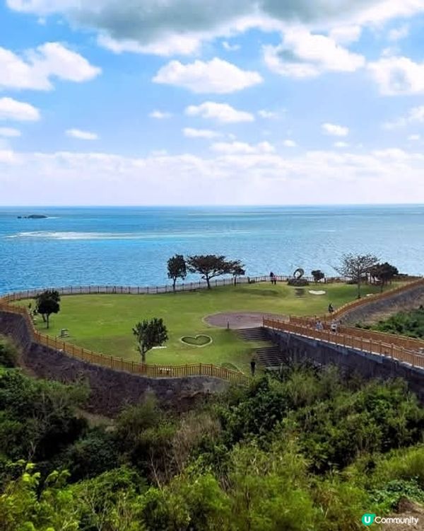 沖繩知念岬公園吹吹風 消消暑 🏖️