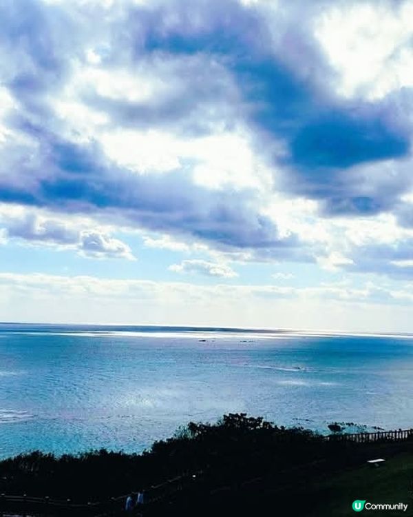 沖繩知念岬公園吹吹風 消消暑 🏖️