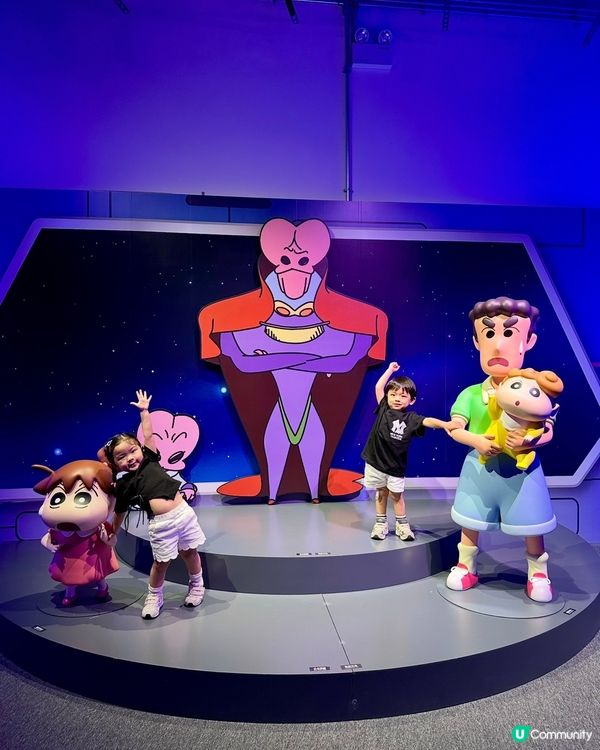 蠟筆小新展覽🤩  重溫童年回憶！