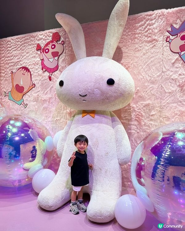 蠟筆小新展覽🤩  重溫童年回憶！