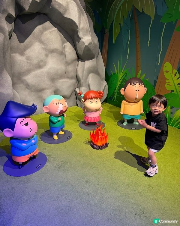 蠟筆小新展覽🤩  重溫童年回憶！