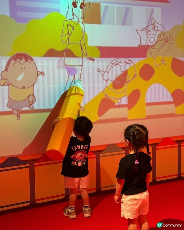 蠟筆小新展覽🤩  重溫童年回憶！