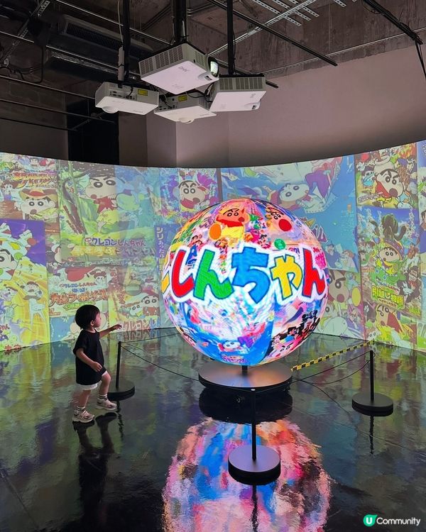 蠟筆小新展覽🤩  重溫童年回憶！