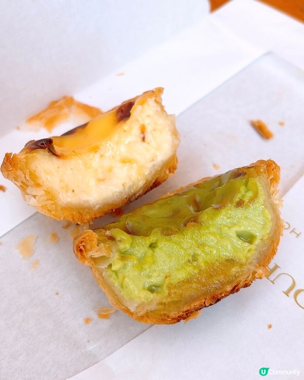 🎏係要去四季食返件蛋撻🤩斑蘭味都幾唔錯‼️