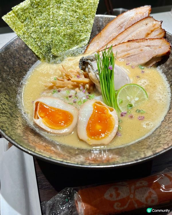 [勞蘇食]專心出品高質蠔湯拉麵✨
