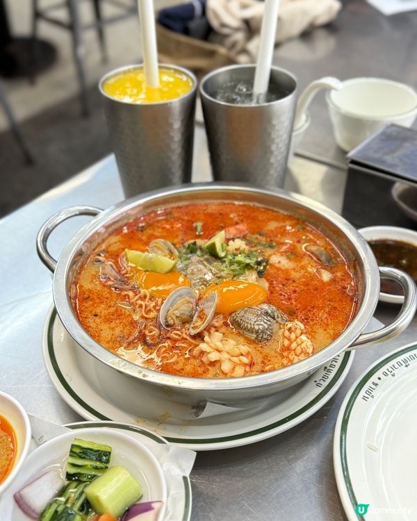 冬蔭公麵🍜勁大碗！海鮮多到爆！😋