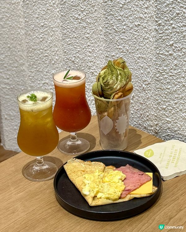 夏日行街必食！茶味雪糕雞蛋仔🍦😋