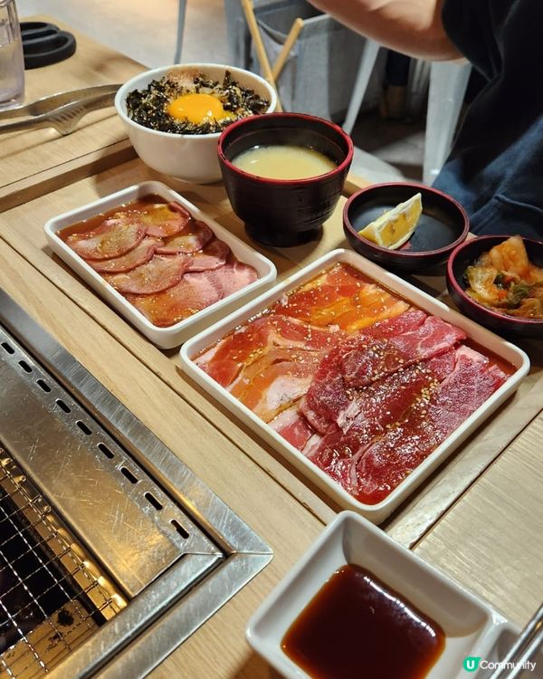 ## 抵食一人燒肉套餐 🔥 牛繁等你試！