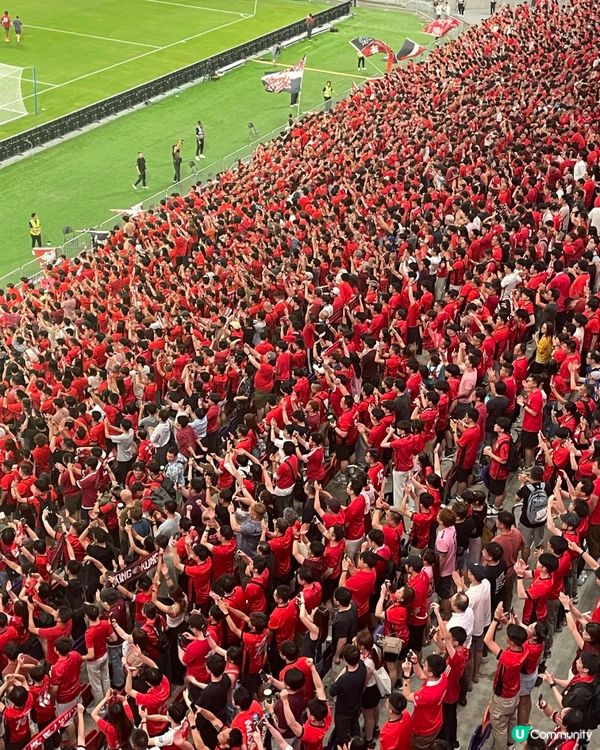 啟德體育園睇港隊🔥 絕殺印度！