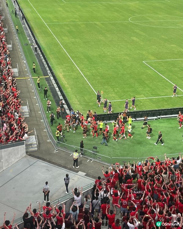 啟德體育園睇港隊🔥 絕殺印度！