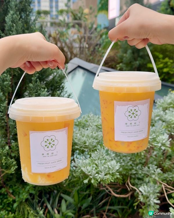 葵廣1公升超巨型飲品🥤  足料到兩個人都飲唔晒😂