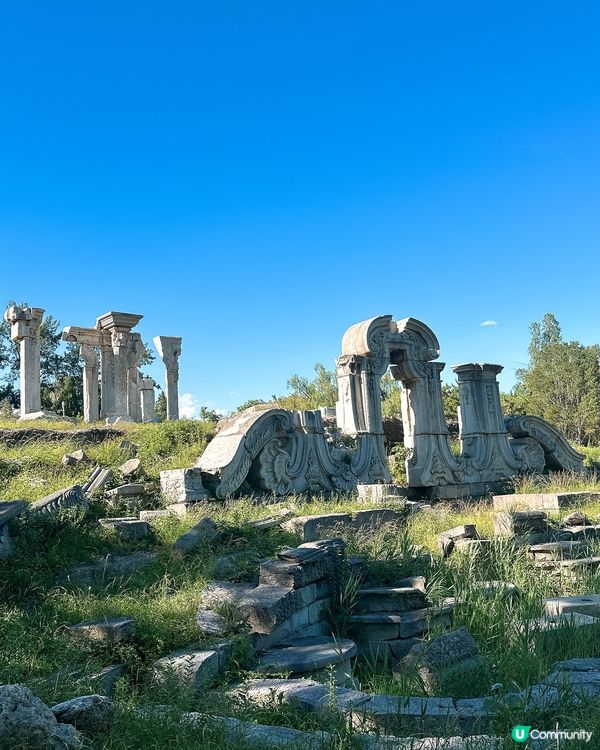 圓明園遺址，滄桑美景 🍃