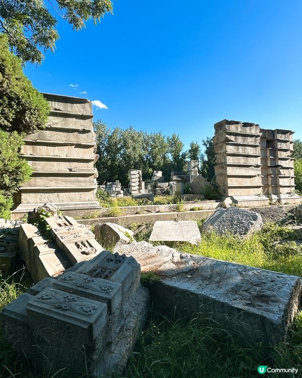 圓明園遺址，滄桑美景 🍃
