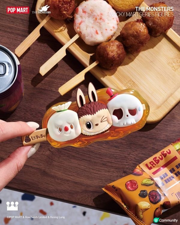 THE MONSTER新系列手辦公仔突襲便利店!
