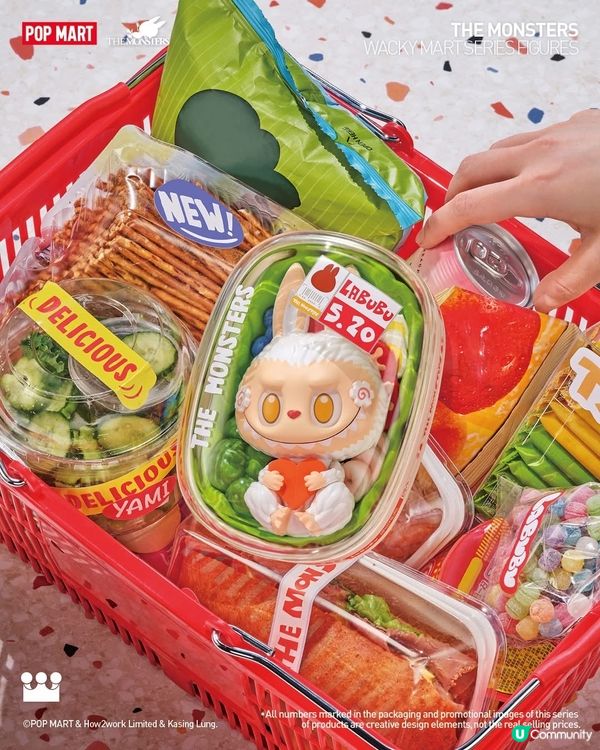 THE MONSTER新系列手辦公仔突襲便利店!